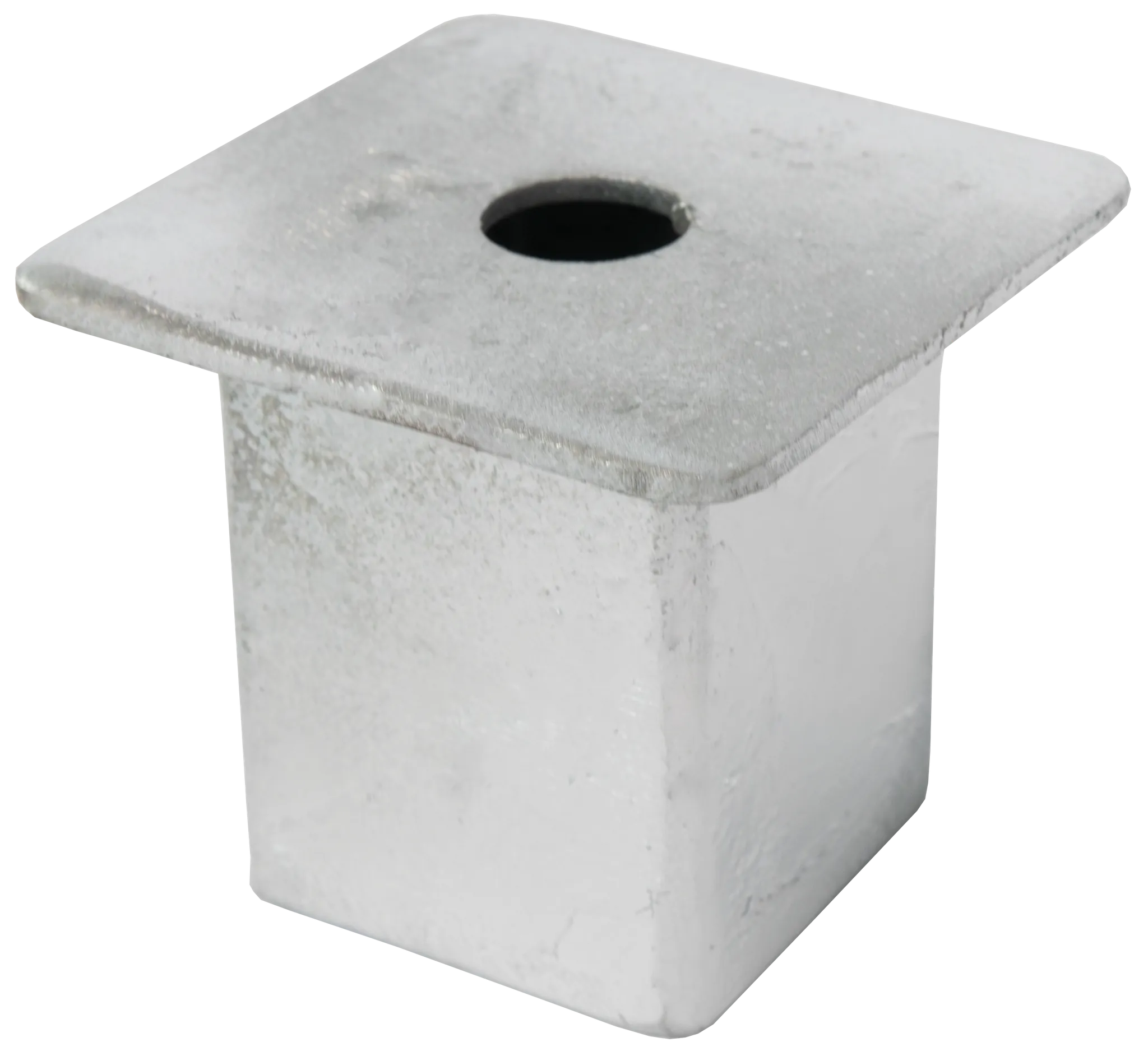 Abdeckung für Einbauhülse Quadrat 40 mm