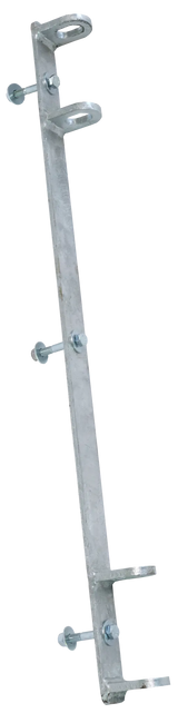 Anschraubleiste, Raster 57 cm Länge 70 cm mit angeschweißten Laschen
