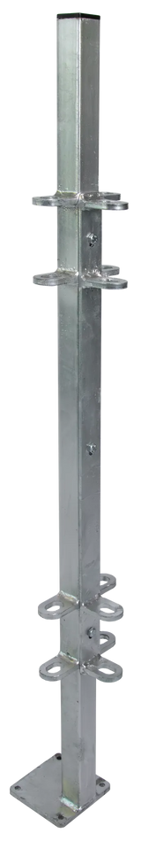 Anschraubleiste, Raster 57 cm Länge 70 cm mit angeschweißten Laschen