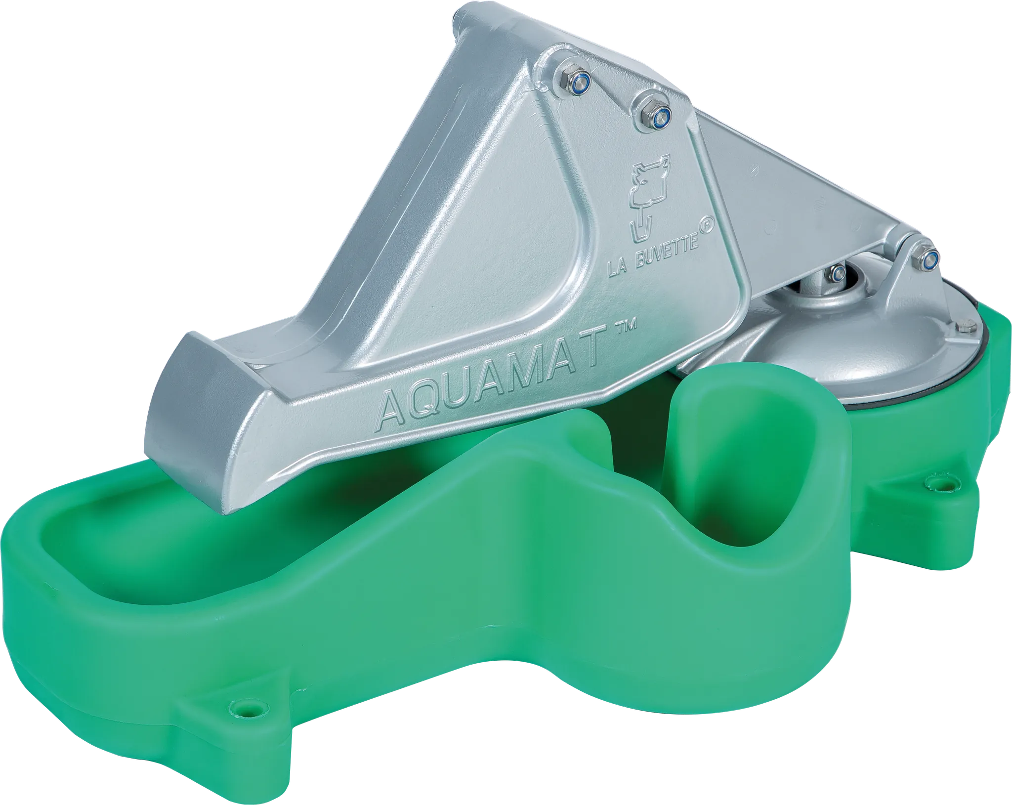 Membran-Weidepumpe, Aquamat Mutterkuh inkl. Schlauchanschluss-Stutzen 1" und