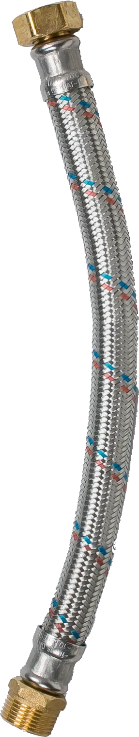 Flexibler Anschluss-Schlauch Länge 300 mm, IG/AG 3/4"