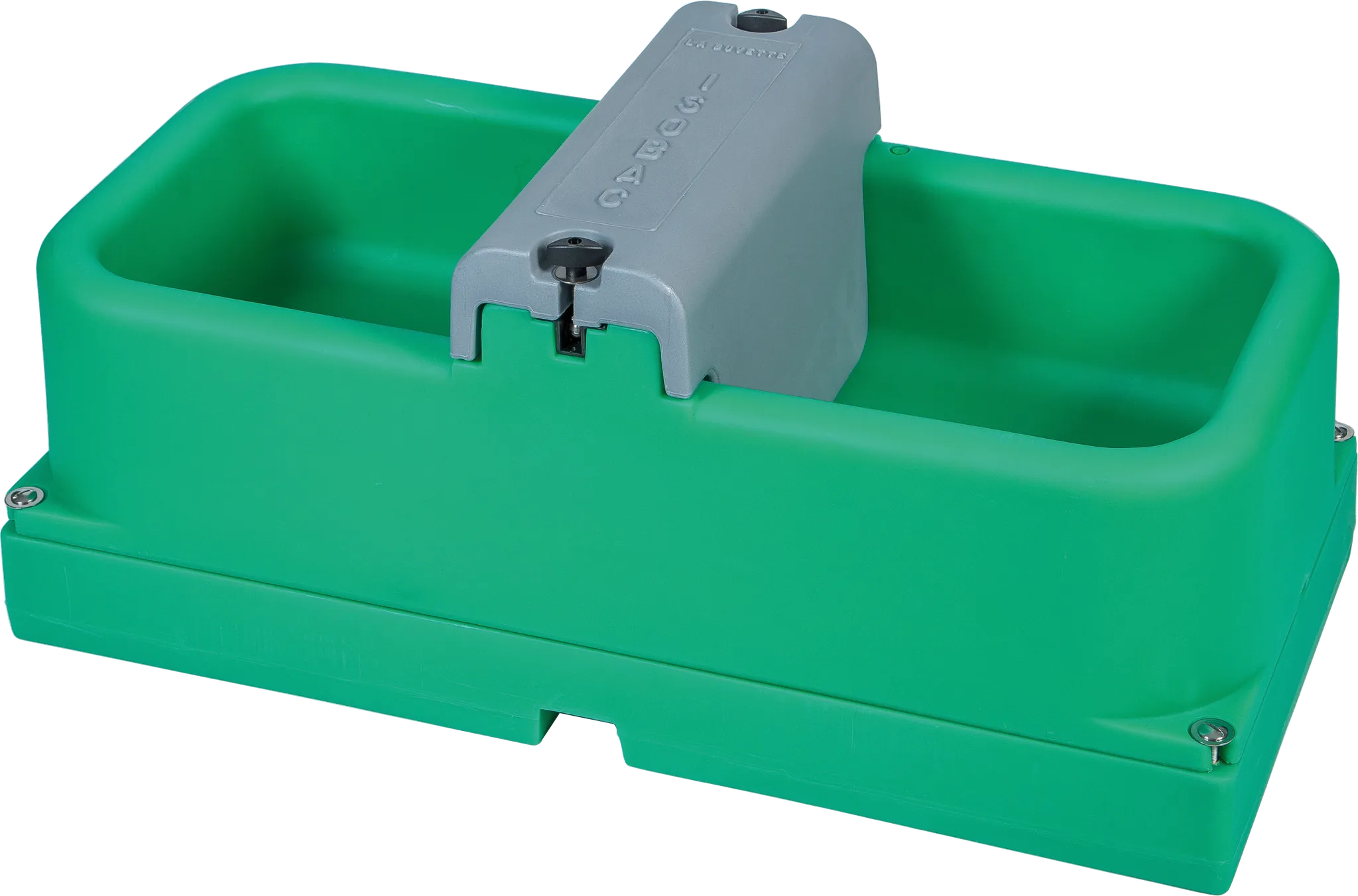 Heizbare Doppelschwimmertränke Isobac, 100 Watt