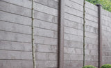 Sichtschutzwand aus Recyclingmaterial - Mittelstütze