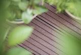 Terrassendiele aus Recyclingmaterial