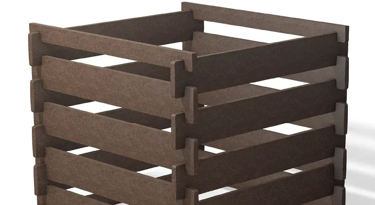 Steckkomposter aus Recyclingmaterial