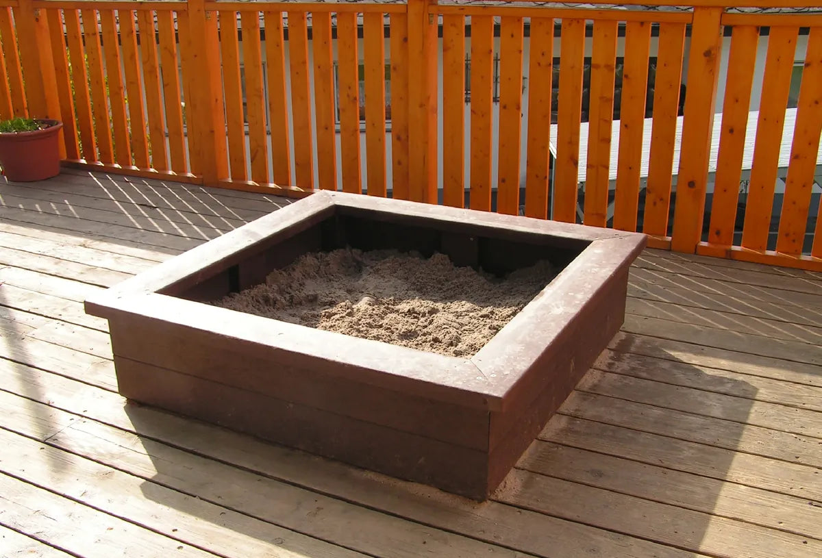 Sandkasten Gobi aus Recyclingmaterial