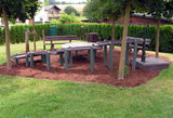 Matschtisch aus Recyclingmaterial