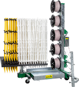 Tornado Master 5.0 Weidezaunmaschine für bis zu 5-reihige Zäune mit 3-Punkt