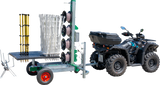 Tornado Master 5.0 ATV Weidezaunmaschine für bis zu 5-reihige Zäune mit Fahrwerk