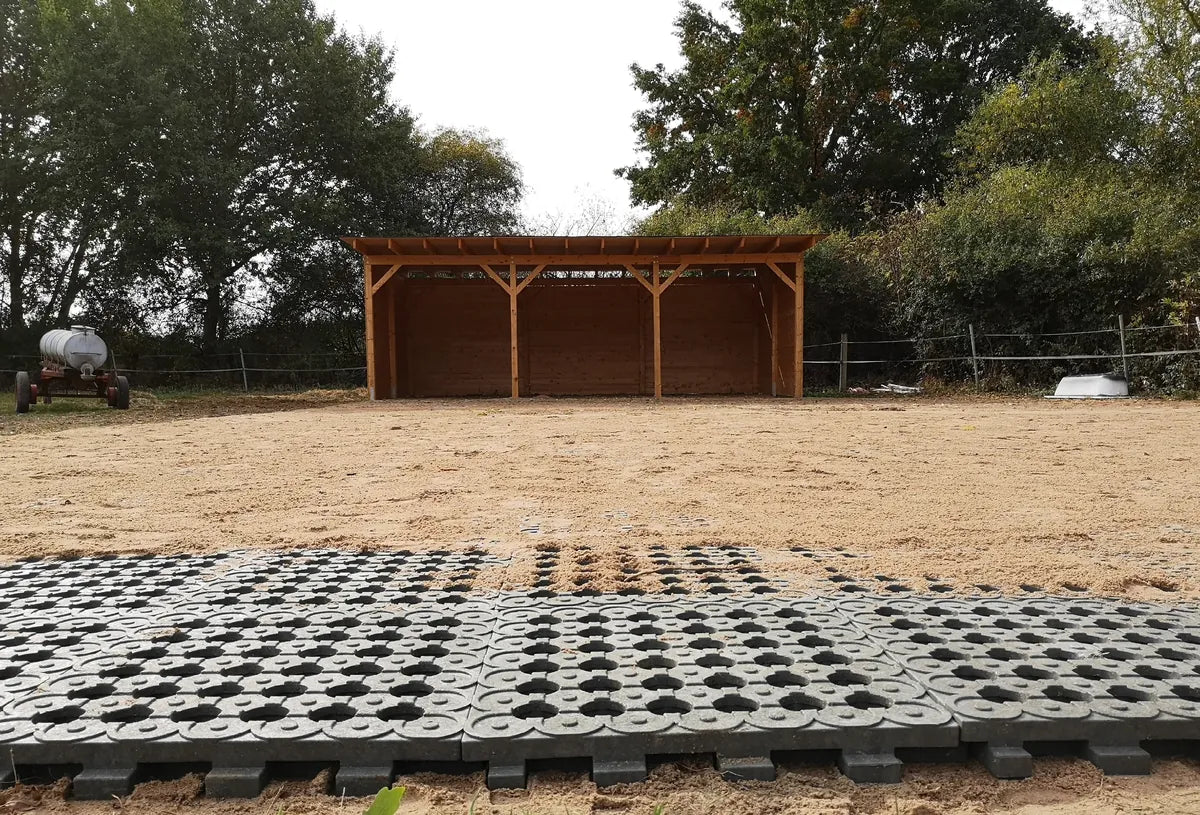 INB Paddockplatte aus Recyclingmaterial
