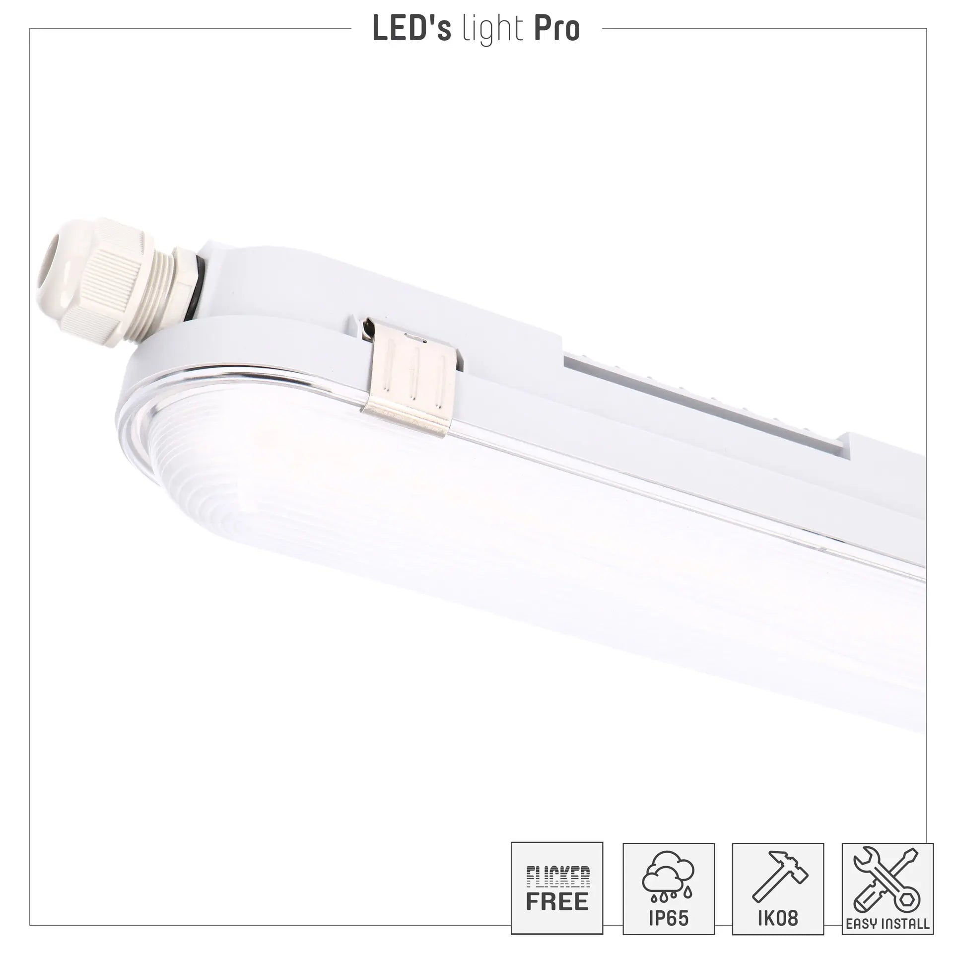 LED Wannenleuchte 60cm 18W