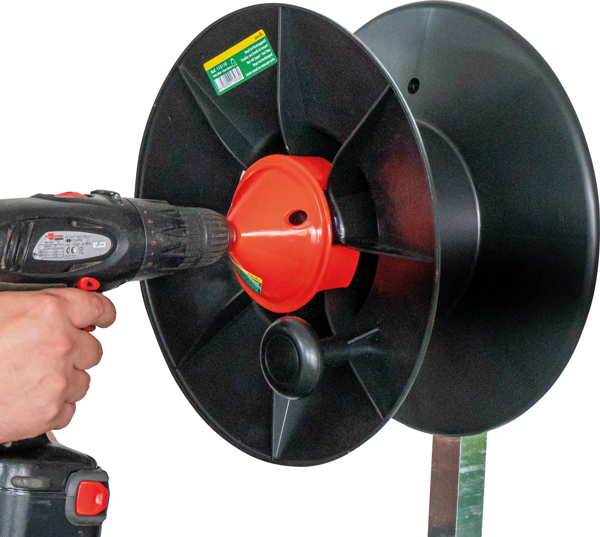 Compact-Montagepfahl, für bis zu 5 Haspeln (Ref. 115111)