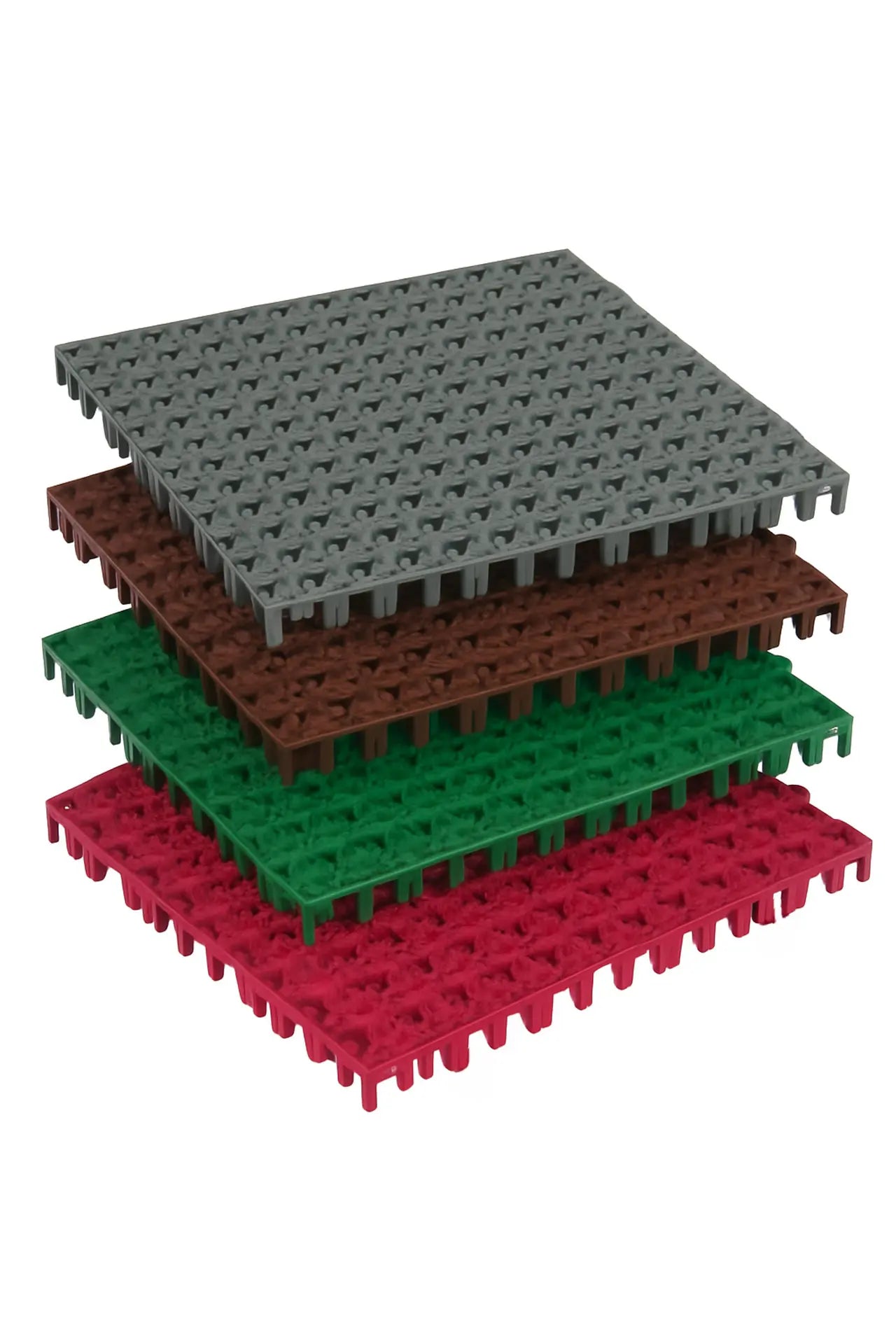 Allzweck Bodenbelag aus HDPE schokobraun