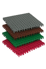 Allzweck Bodenbelag aus HDPE schokobraun