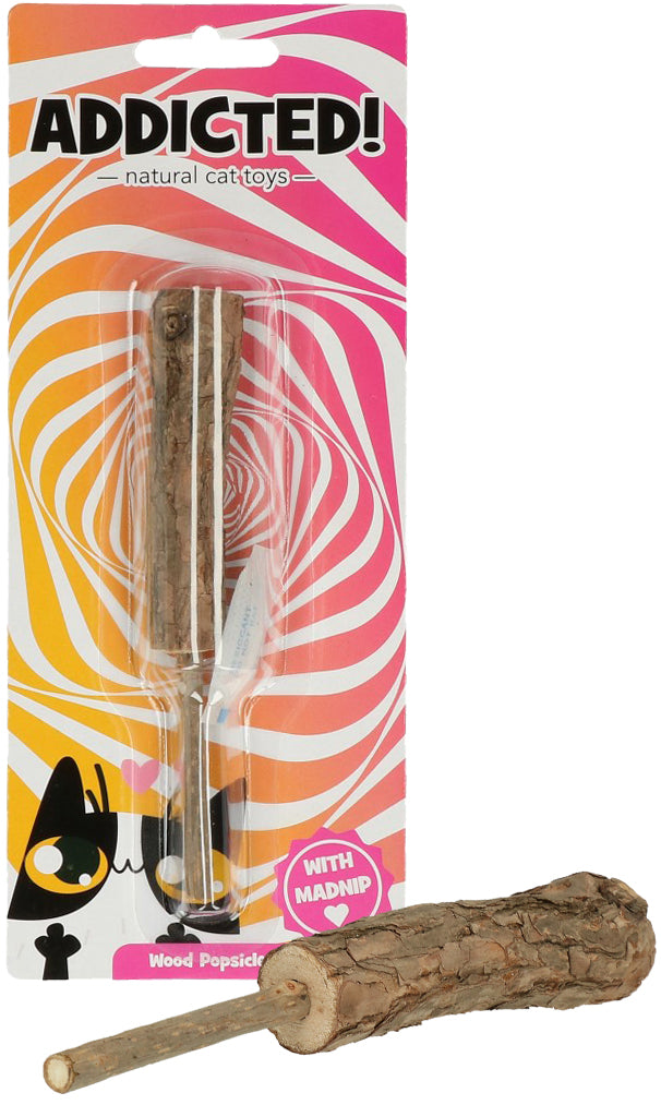Addicted!, Katzenspielzeug, MADNIP, Wood Popsicle
