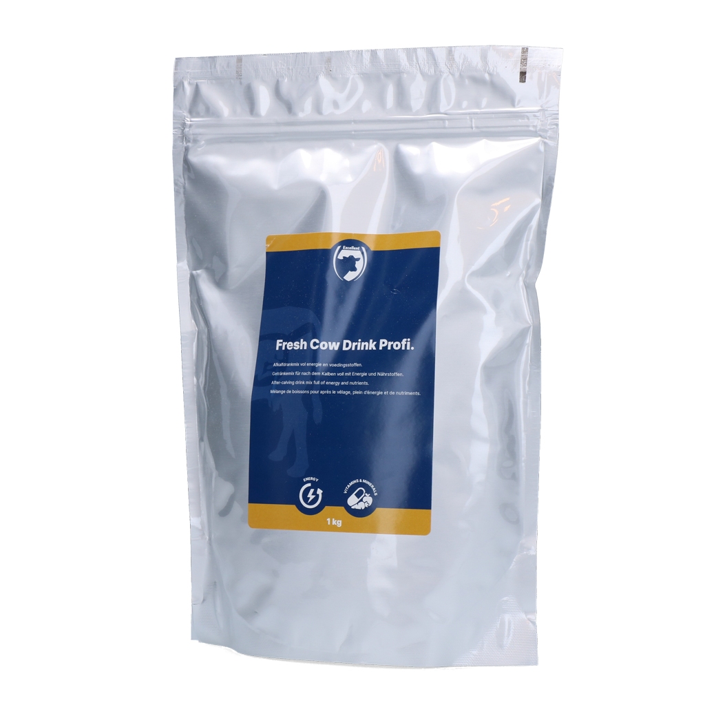 Excellent Abkalbetrunk Prof, Ergänzungsfutter für Milchkühe, 10 x 1000g
