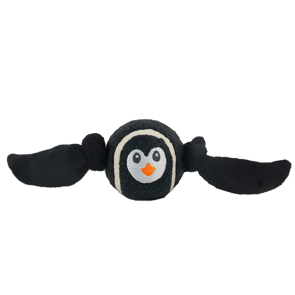 AFP Hundespielzeug Meta Ball, Pinguin, 20 x 14 x 1,5 cm