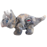 AFP Hundespielzeug, Triceratops, 18 cm, mit Quietscher