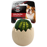 AFP Hundespielzeug Dino Claw, Gummi, Polyester, 8 x 8 x 10,3 cm