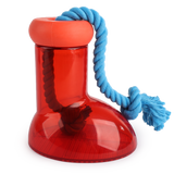 AFP Futterspender für Hunde, Stiefelform, Seil, 14 x 14 cm, Größe L