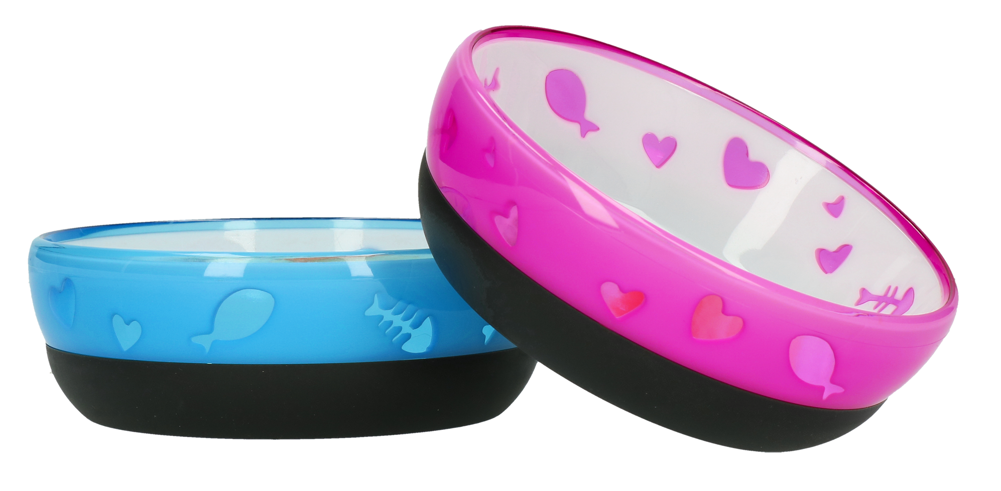 AFP Modern Cat Futternapf, Kunststoff, rutschfest, rosa, Ø 10 cm