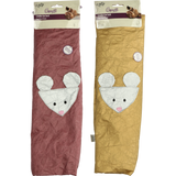 AFP Crumples Katzensack, knisternd, mit Spielzeug, lila, 45 cm