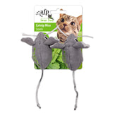 AFP Green Rush Catnip Mäuse, 7 cm, 2 Stk