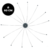 Birdshield Vogelabwehr drehbare Drähte, Ø 60 cm