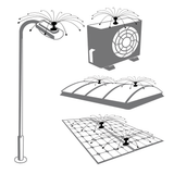 Birdshield Vogelabwehrsystem Longlegs, Ø 120 cm