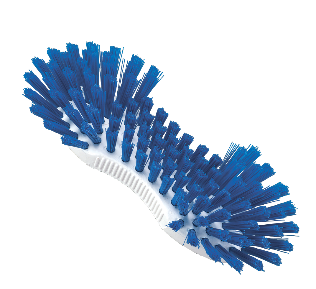 Schrubbürste, blau, kochbeständig