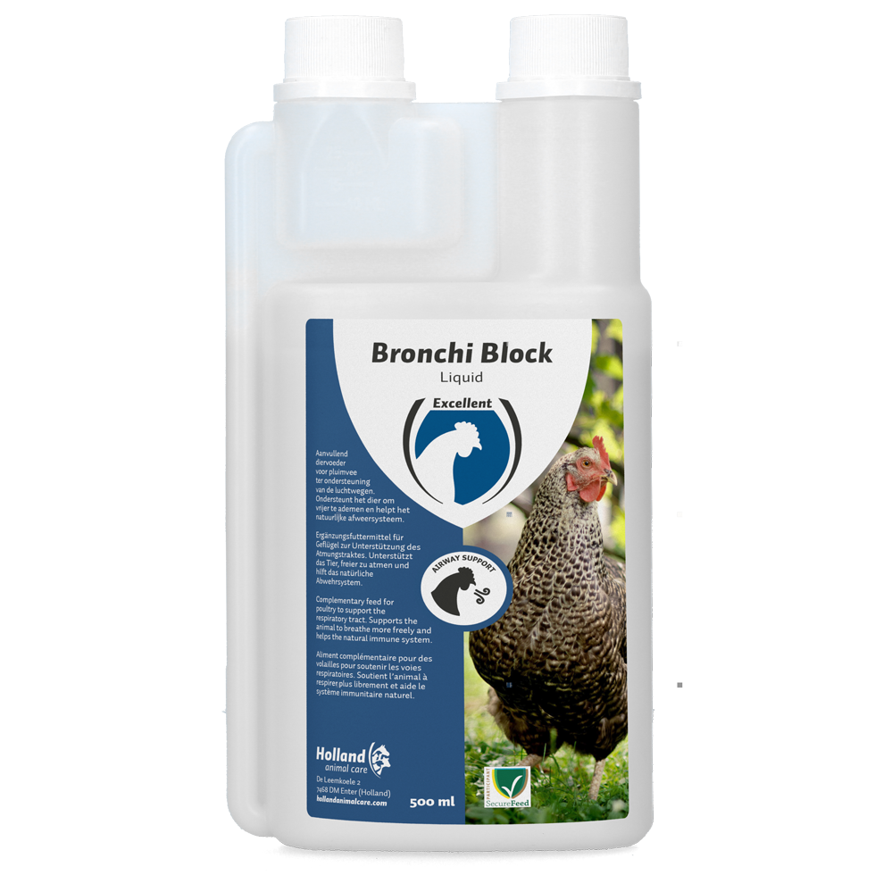 Bronchi Block Flüssigkeit für Geflügel, Eukalyptus, 500 ml