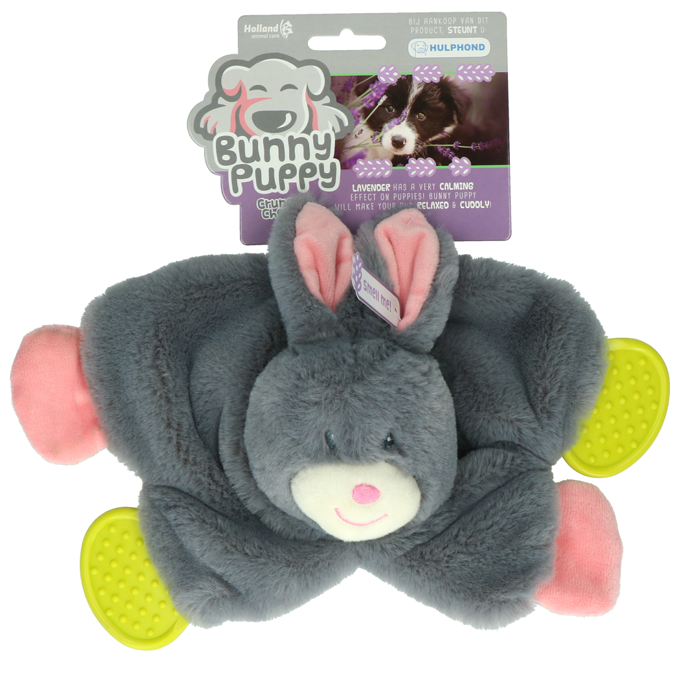 Bunny Hundespielzeug, Plüsch, Lavendelfüllung, Quietscher, für Welpen