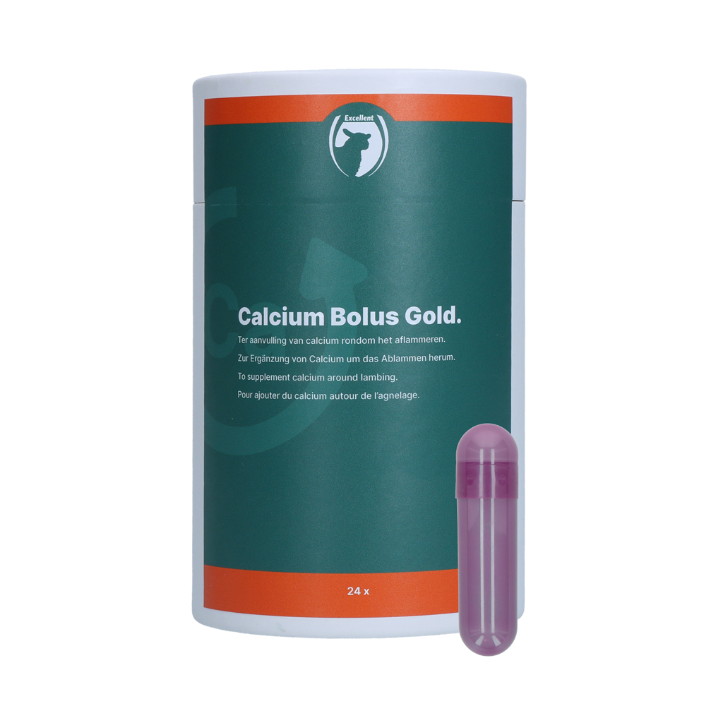 Excellent Calcium Bolus Gold für Schafe und Ziegen, 24 Stk