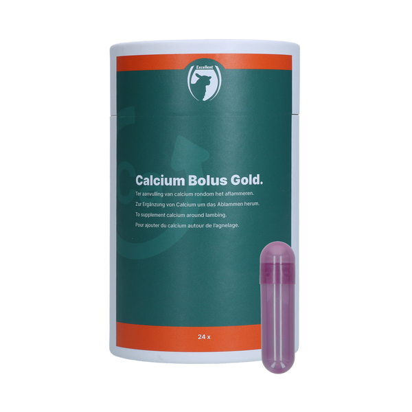 Excellent Calcium Bolus Gold für Schafe und Ziegen, 24 Stk