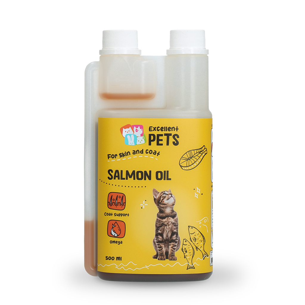 Excellent Pets Lachsöl, Katze, 500 ml