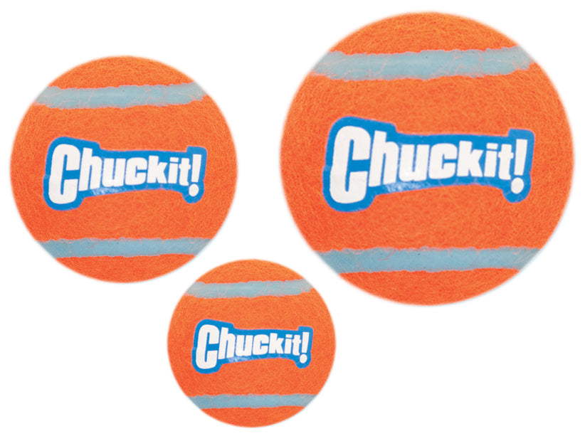 Chuckit! Tennisball, Größe M, Ø 6 cm, 2 Stk
