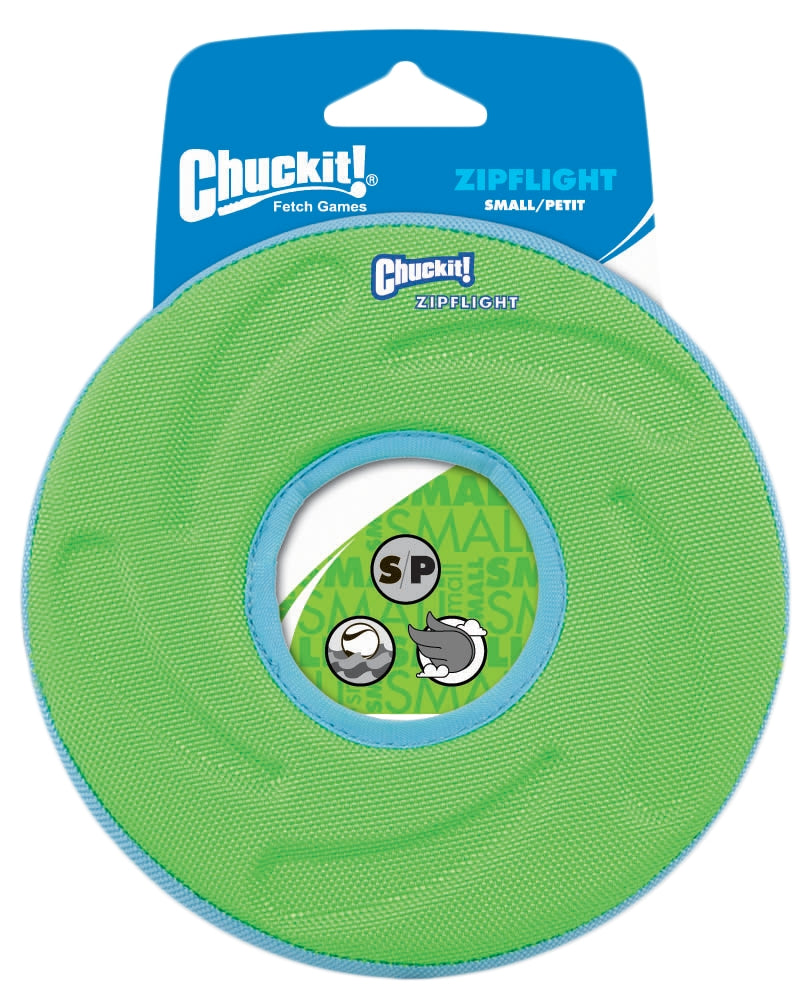 Chuckit! Hundespielzeug Zipflight, schwimmfähig, Ø 15 cm, S