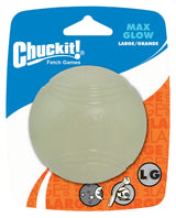 Chuckit Max Glow Hundeball, Ø 7 cm, L