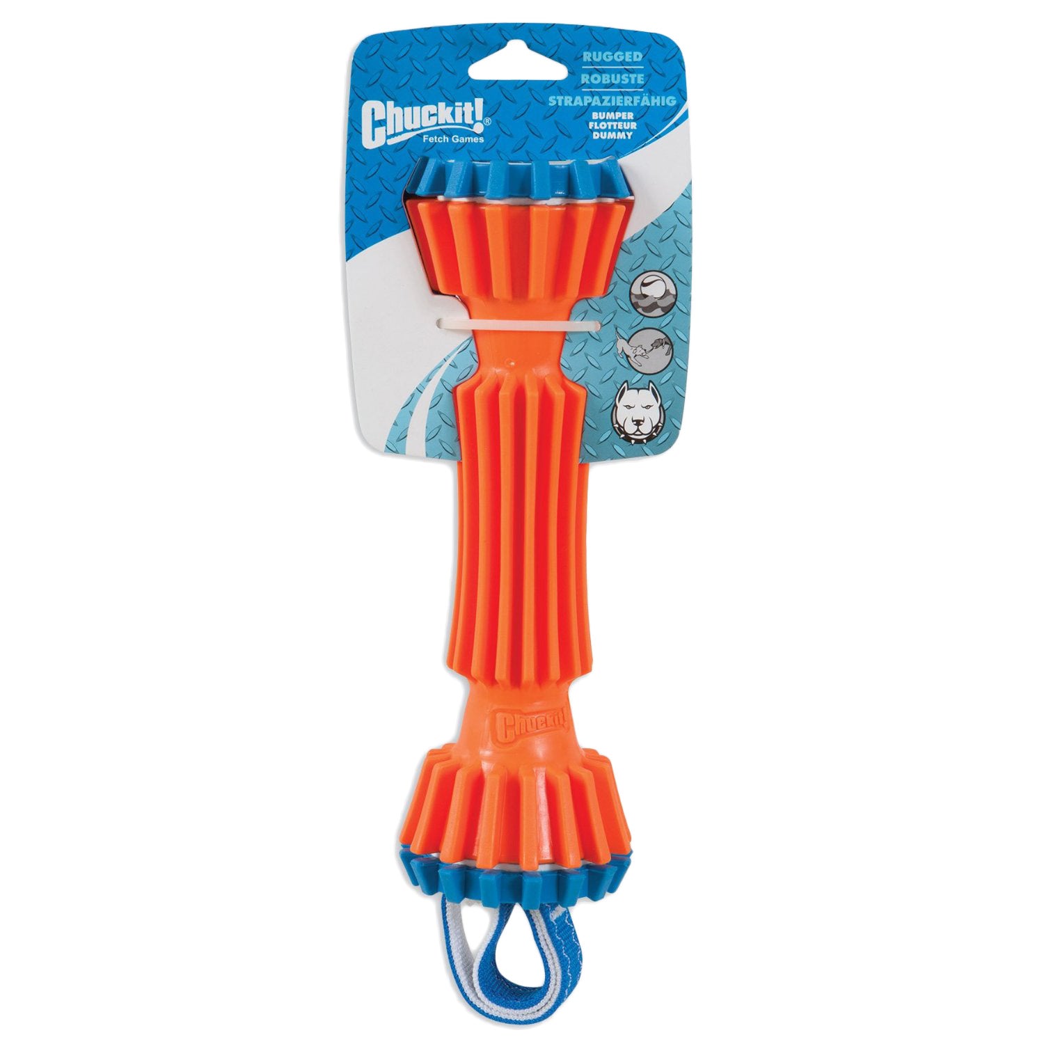 Chuckit! Hundespielzeug Rugged Bumper, L, 34 cm, schwimmfähig