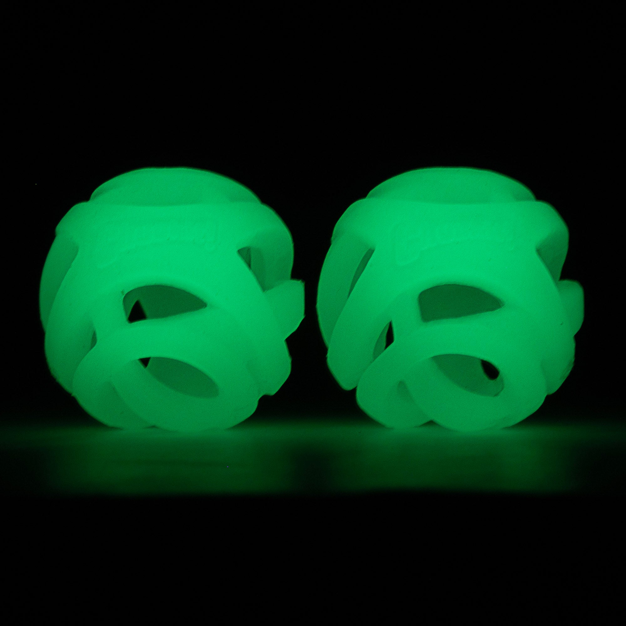 Chuckit Air Glow Fetch Ball, S, Ø 4,5 cm, 2 Stk