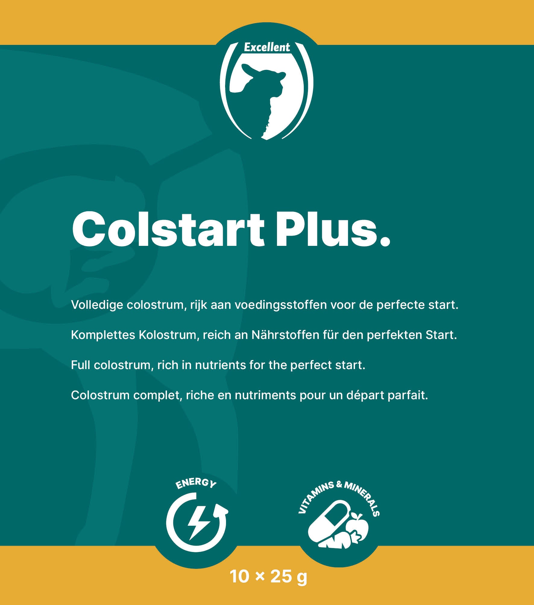 Kolostralmilchpulver Colstar Plus für Lämmer, 10 x 25 g