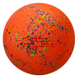 Dog Comets Hundeball, Naturkautschuk, orange, Größe M, Ø 6 cm, 2 Stk