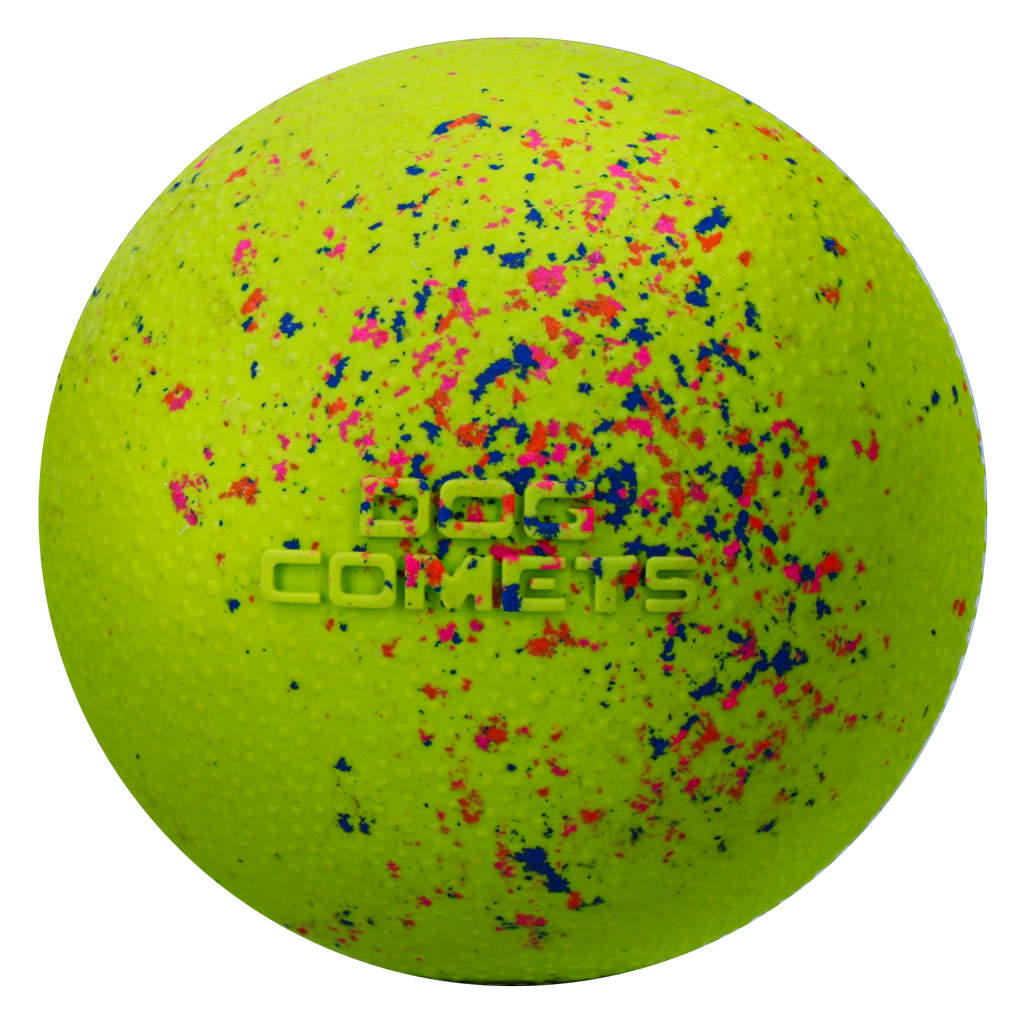 Dog Comets Hundeball, Naturkautschuk, grün, Ø 5 cm, S