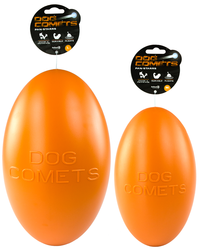 Dog Comets Hundeball Pan-Stars, M, orange