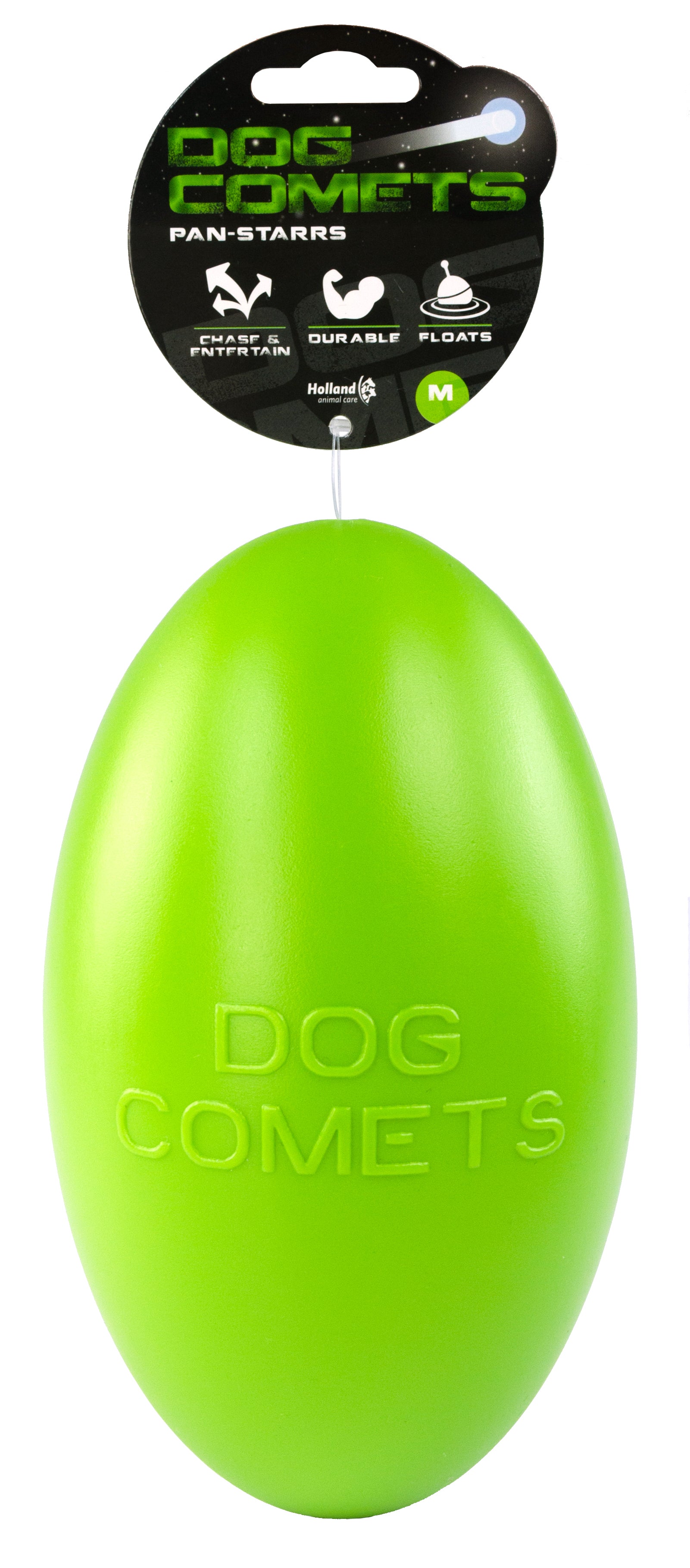 Dog Comets Hundeball, grün, Ø 20 cm, M