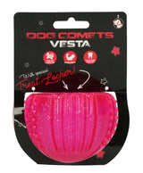 Dog Comets Hundespielzeug, TPR Gummi, Treat Locker, Ø 7 cm, rosa
