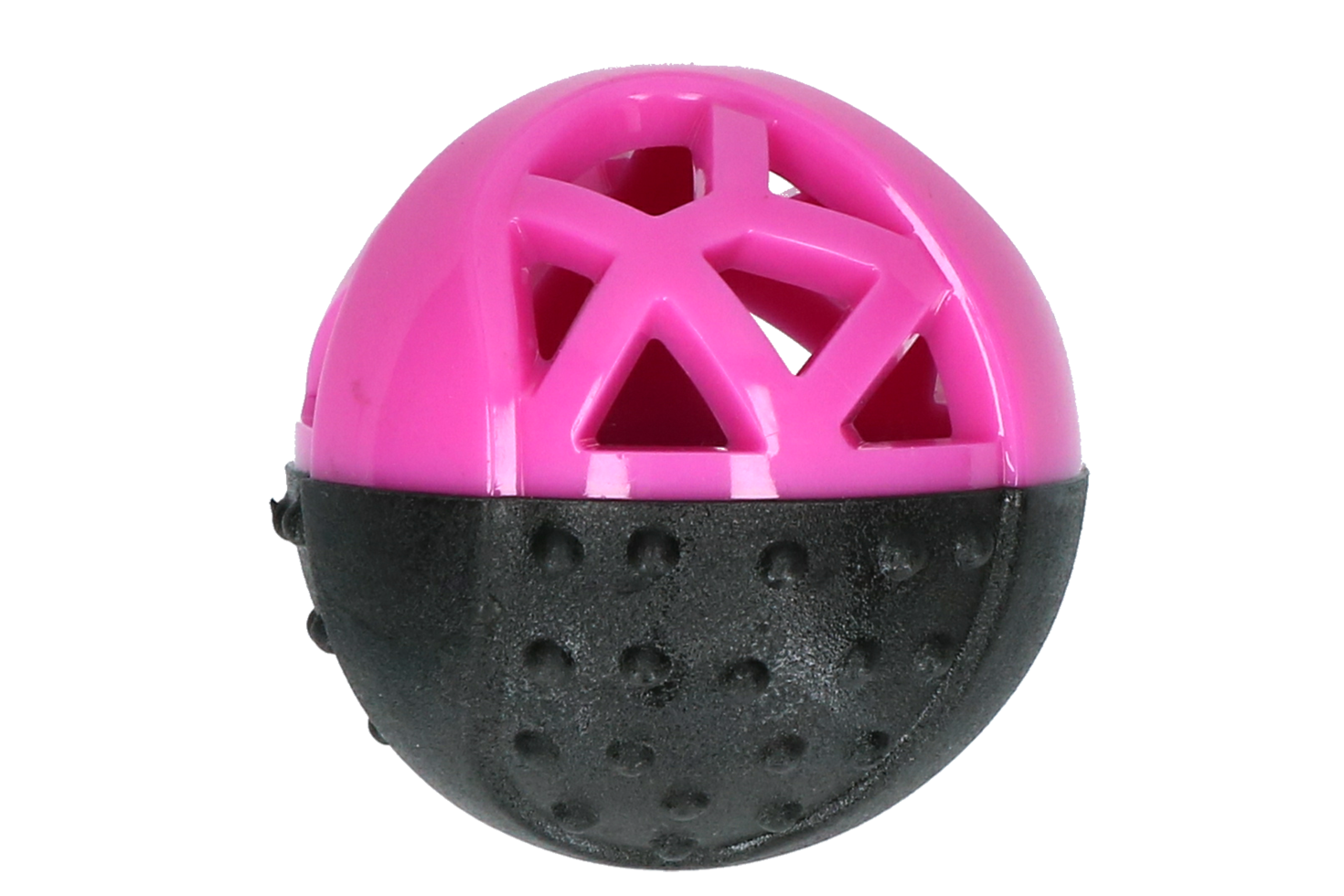 Dog Comets Leckerball, Gummi, Quietscher, rosa