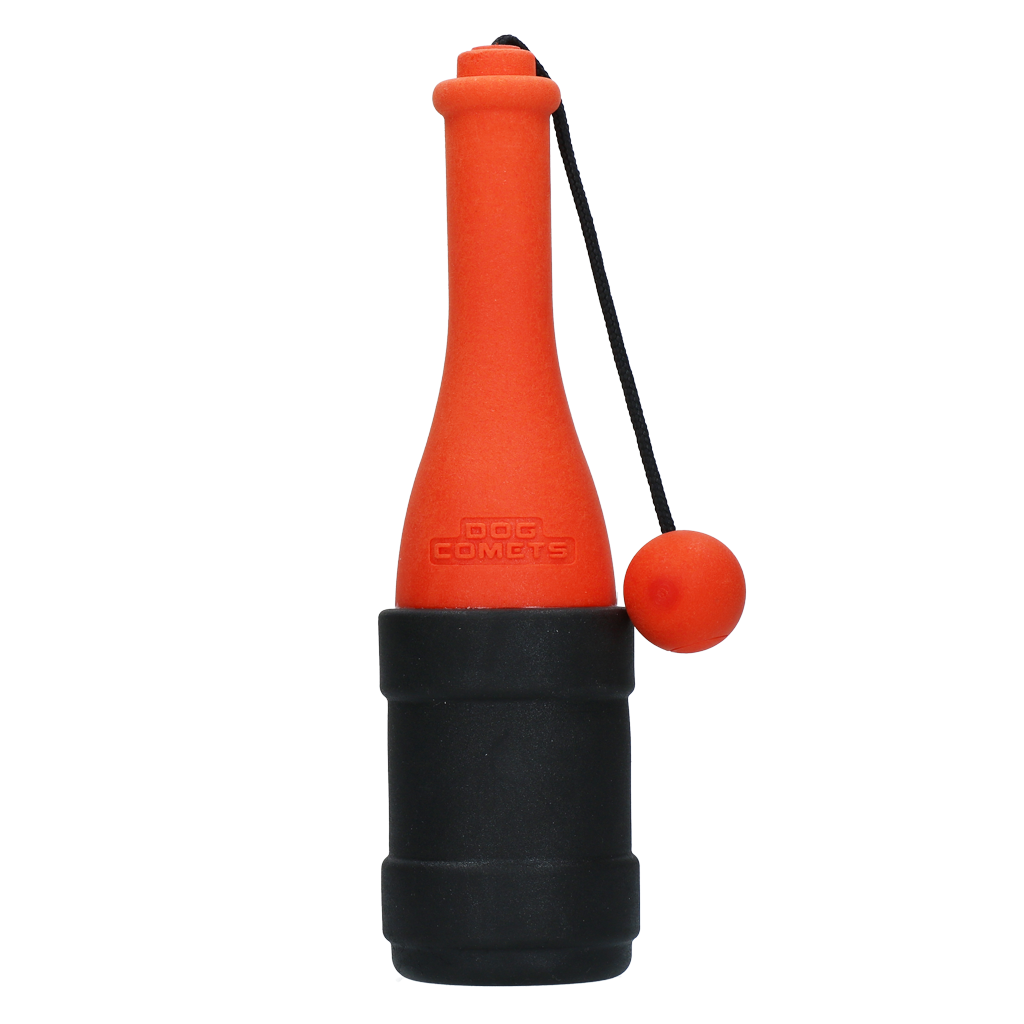 Dog Comets Apportierspielzeug, TPR-Schaumstoff, schwimmend, orange, Länge 23 cm, Ø 6,2 cm