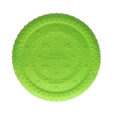 Dog Comets Hundespielzeug Frisbee, TPR-Schaumgummi, schwimmfähig, grün, Ø 24 cm