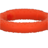 Dog Comets Wurfring, TPR, schwimmfähig, orange, 19 x 19 x 3 cm